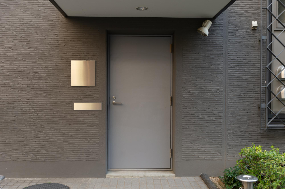 Traverse City Solid Steel Front Door